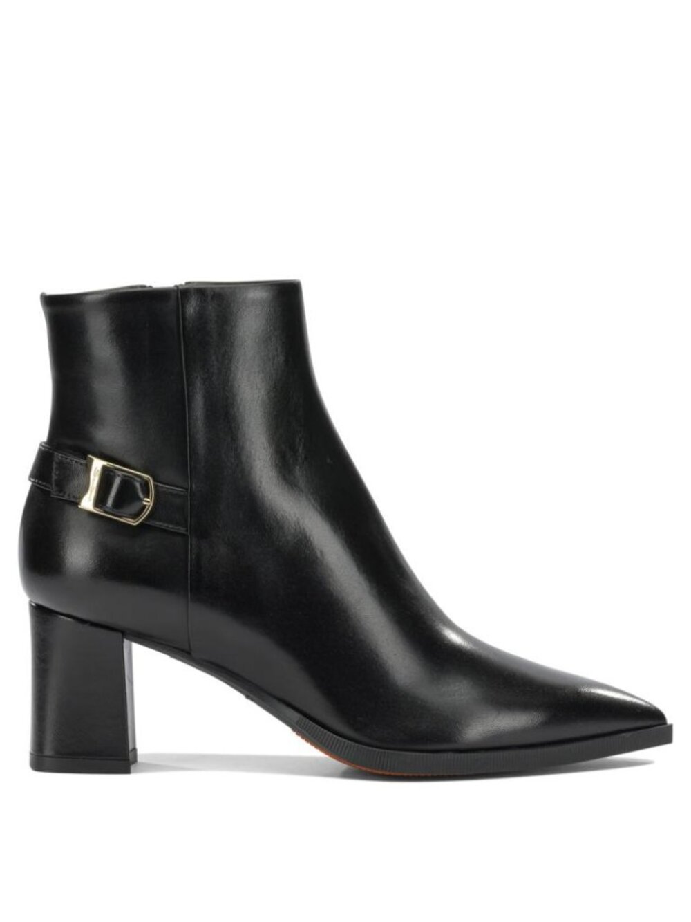Santoni Elly 65Mm Zippered Ankle Boots IT 37 Women